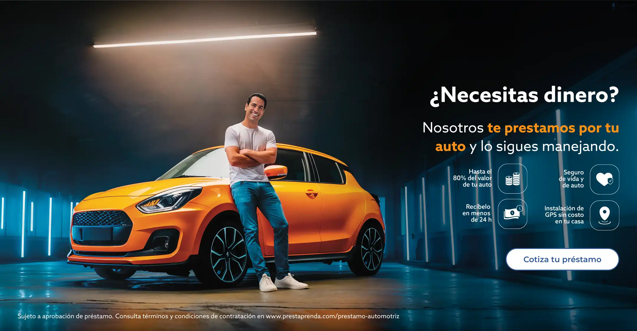 ¿Necesitas Dinero? Nosotros te prestamos por tu auto y lo sigues manejando.